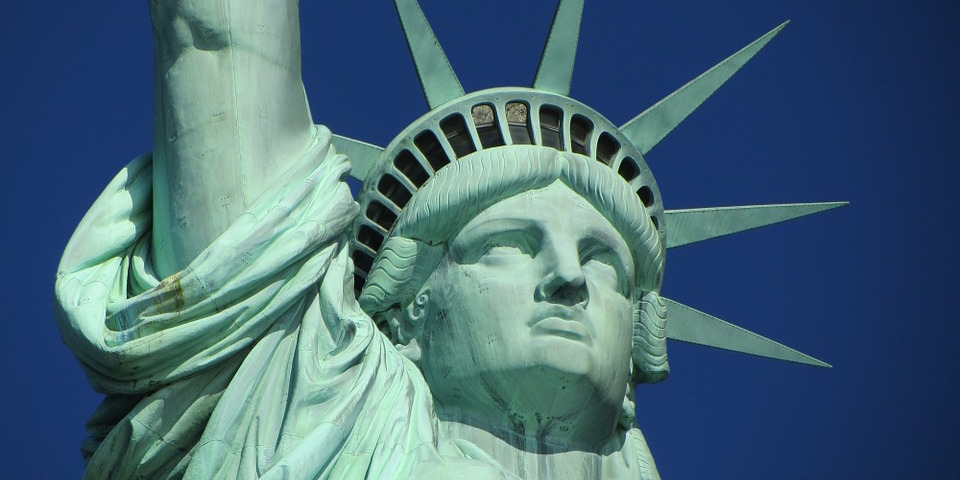 Американские туристические сувениры, брелок в форме здания империи Нью-Йорка